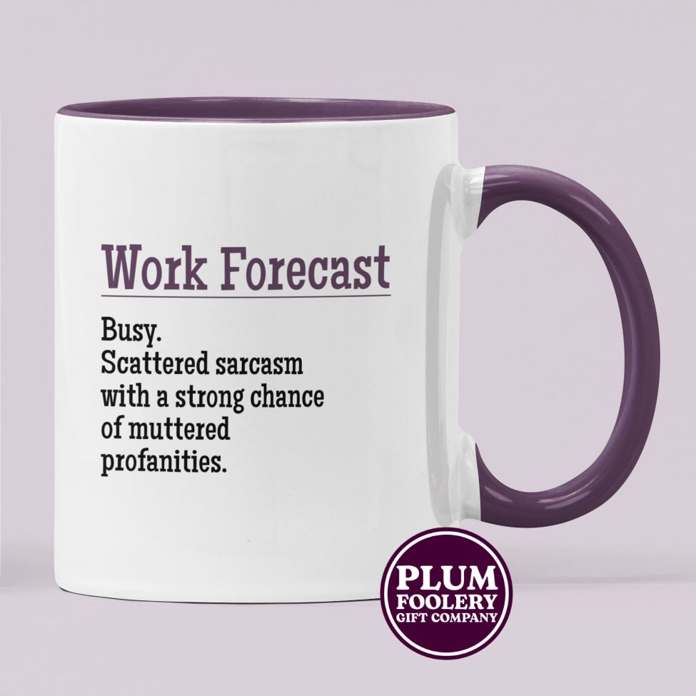 Work Forecast Mug