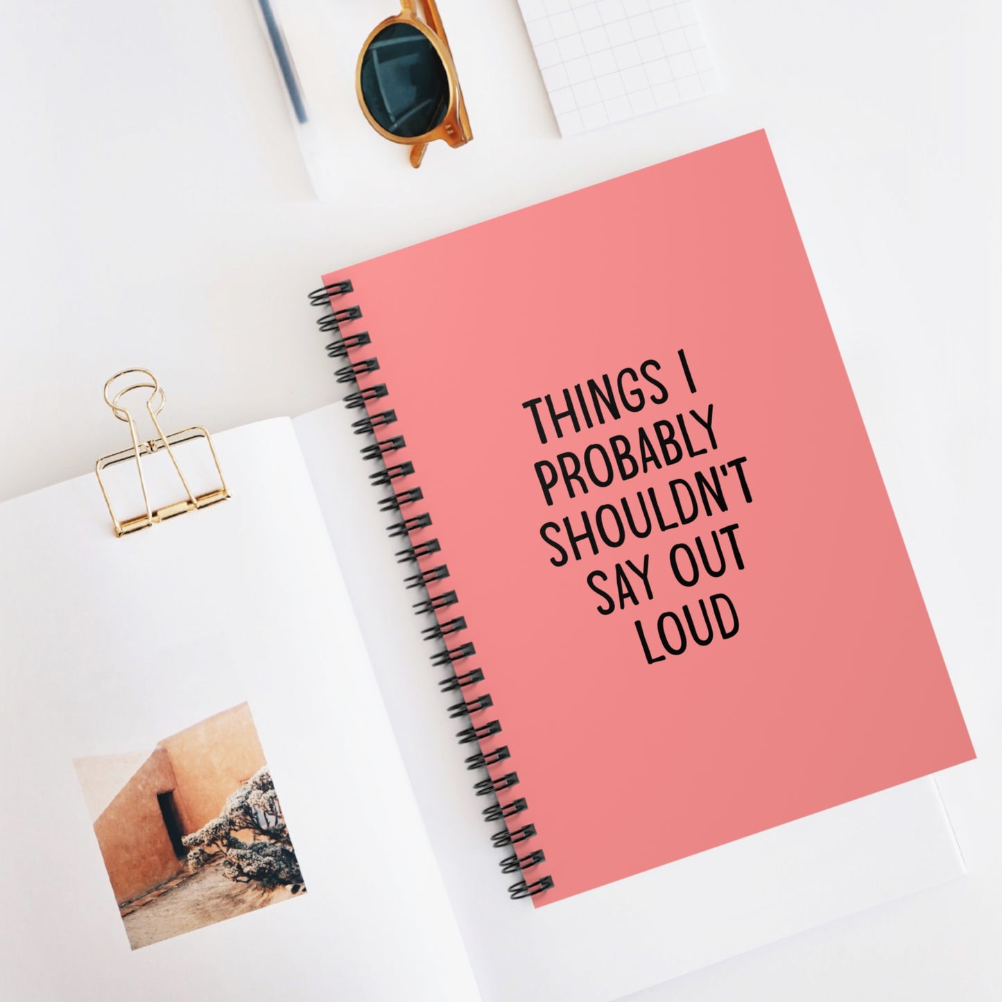 Things I Probably Shouldn’t Say Out Loud Notebook