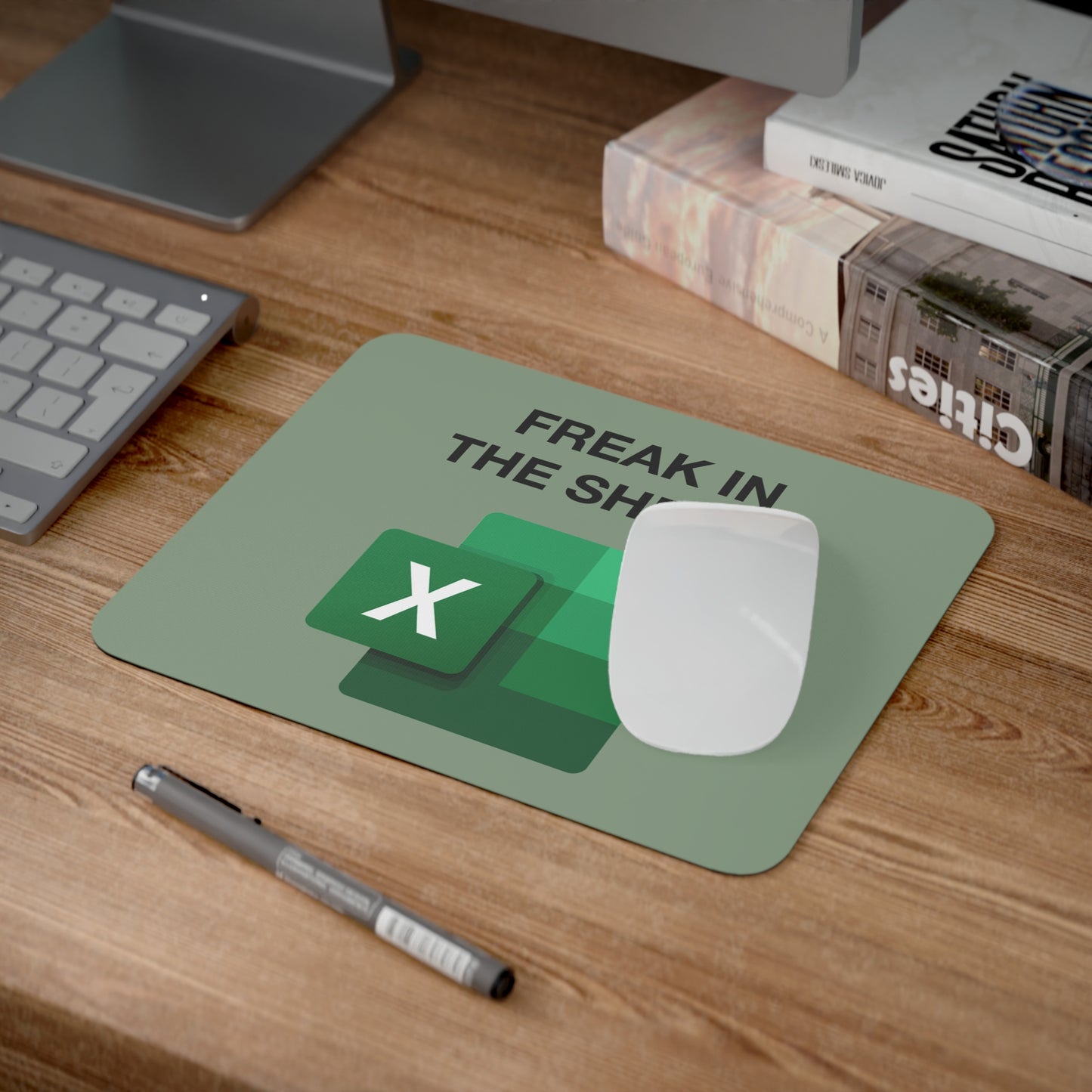 Freak in the Sheets Mousepad Green