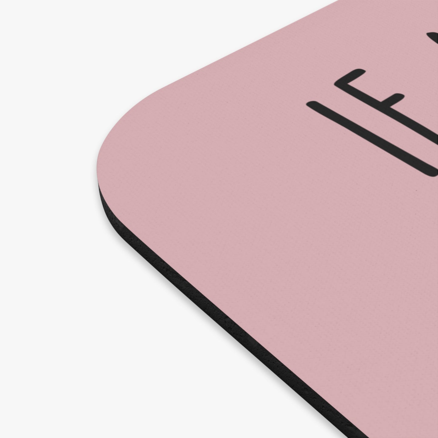 If my Mouth Doesn’t Say it My Face Will Mousepad