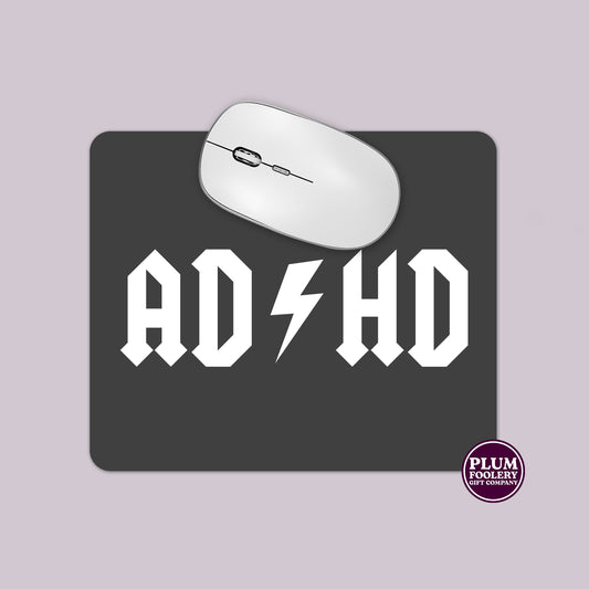 ADHD Mousepad Dark Grey