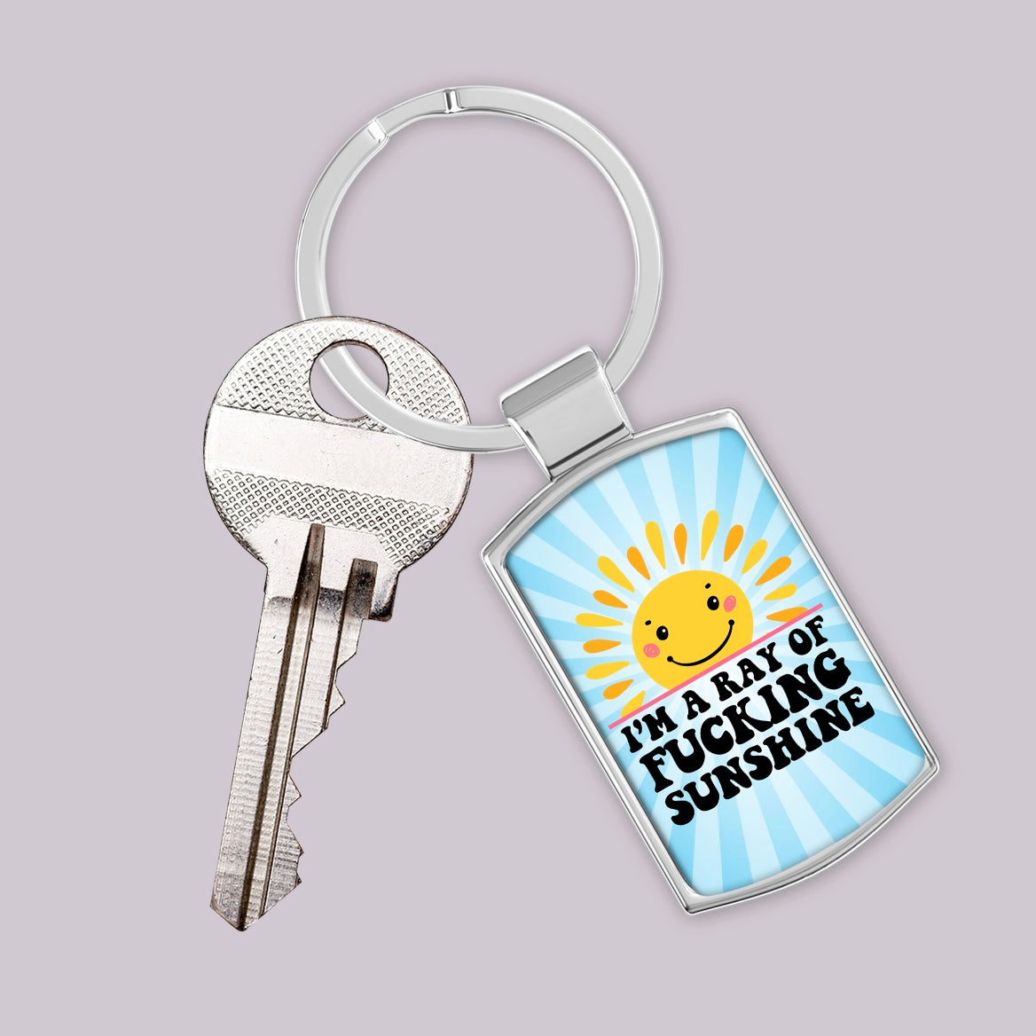 I’m a Ray of Sunshine Keyring