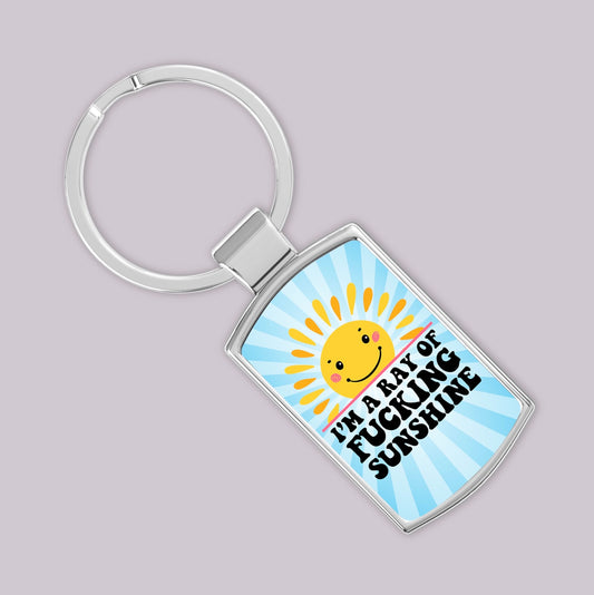 I’m a Ray of Sunshine Keyring