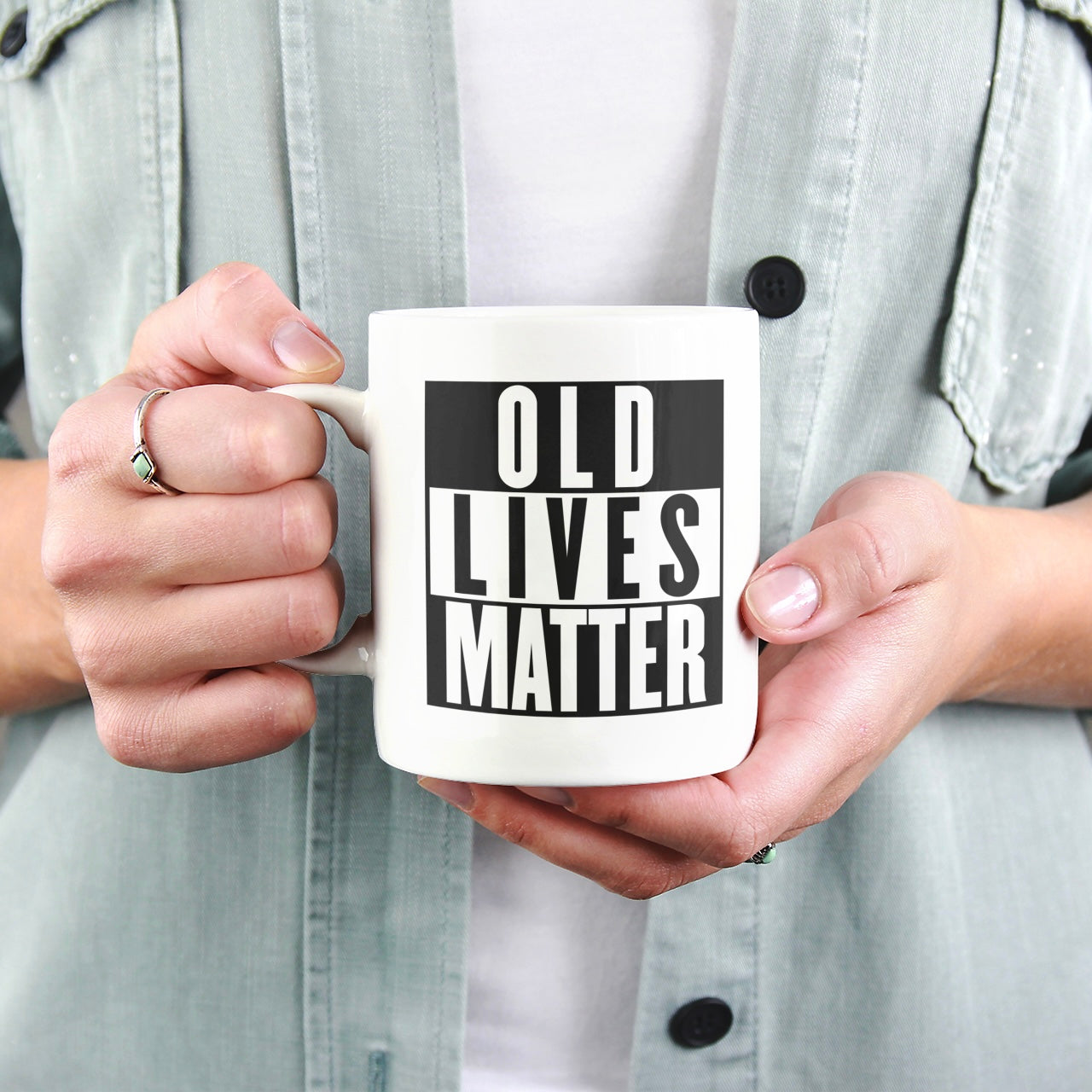 Old Lives Matter Mug