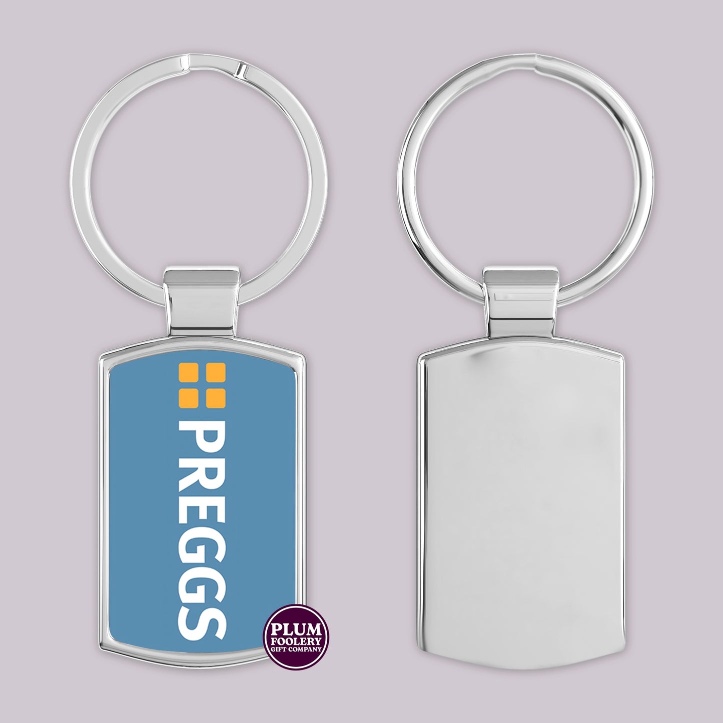 Preggs Keyring