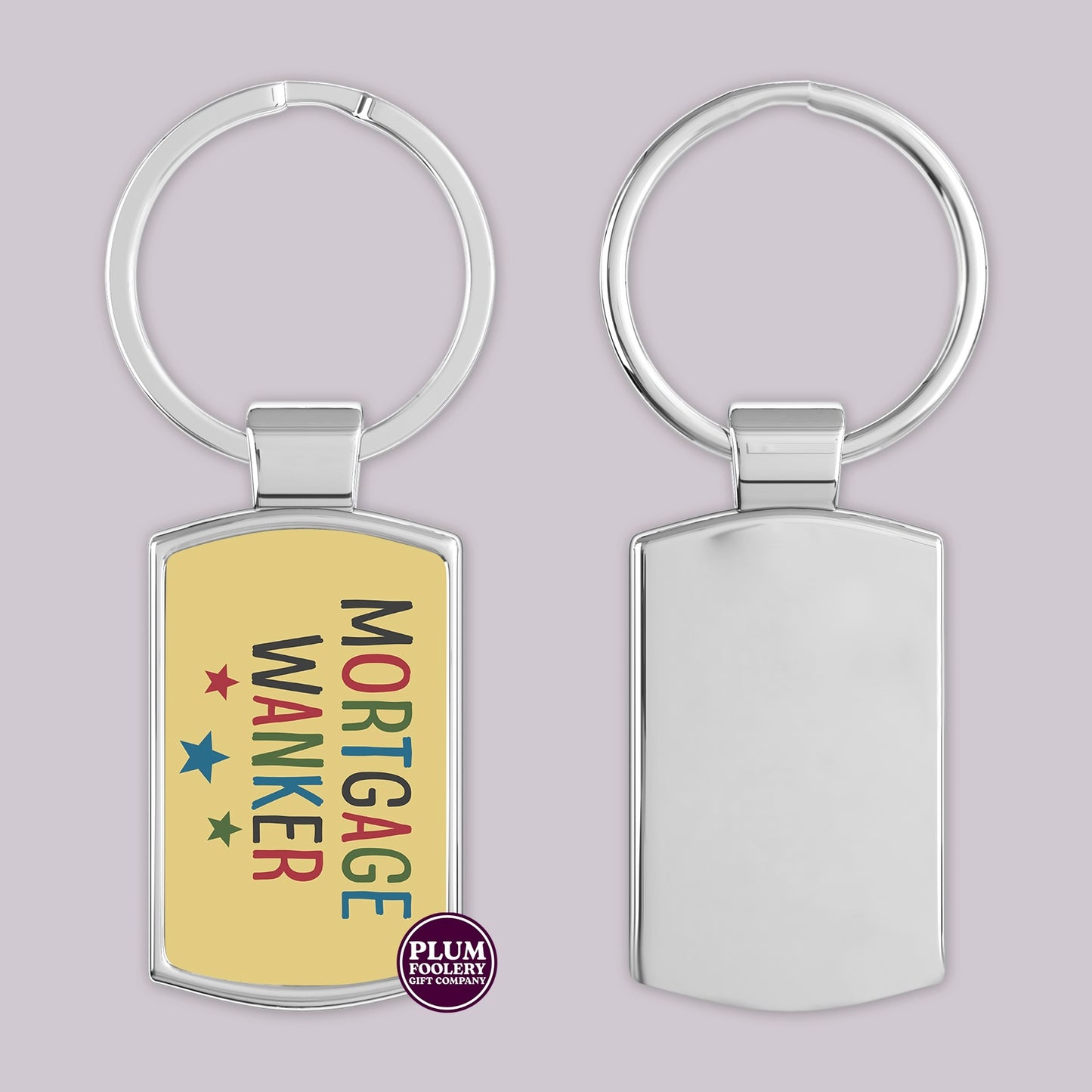 Mortgage Wanker Keyring