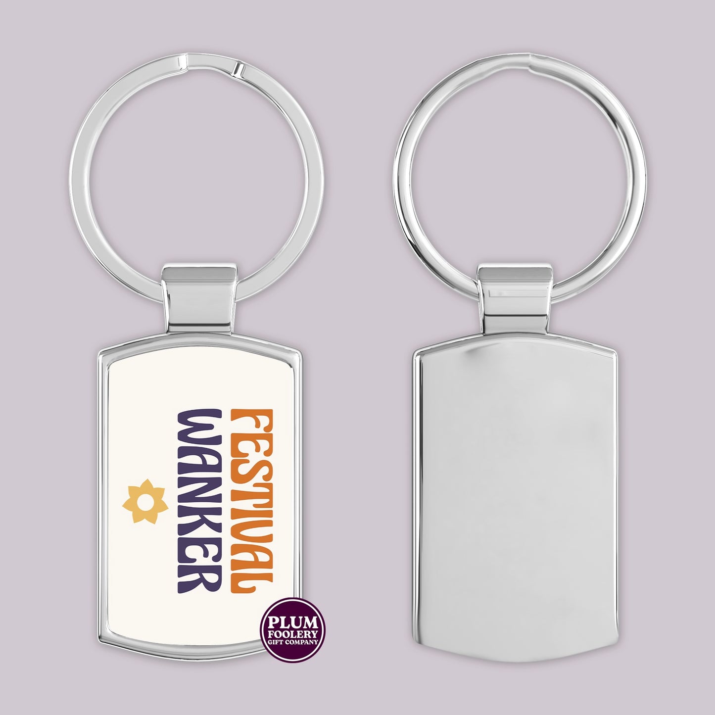 Festival Wanker Keyring