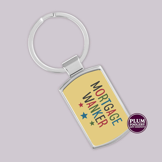 Mortgage Wanker Keyring