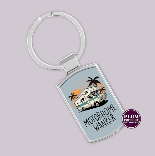 Motorhome Wanker Keyring