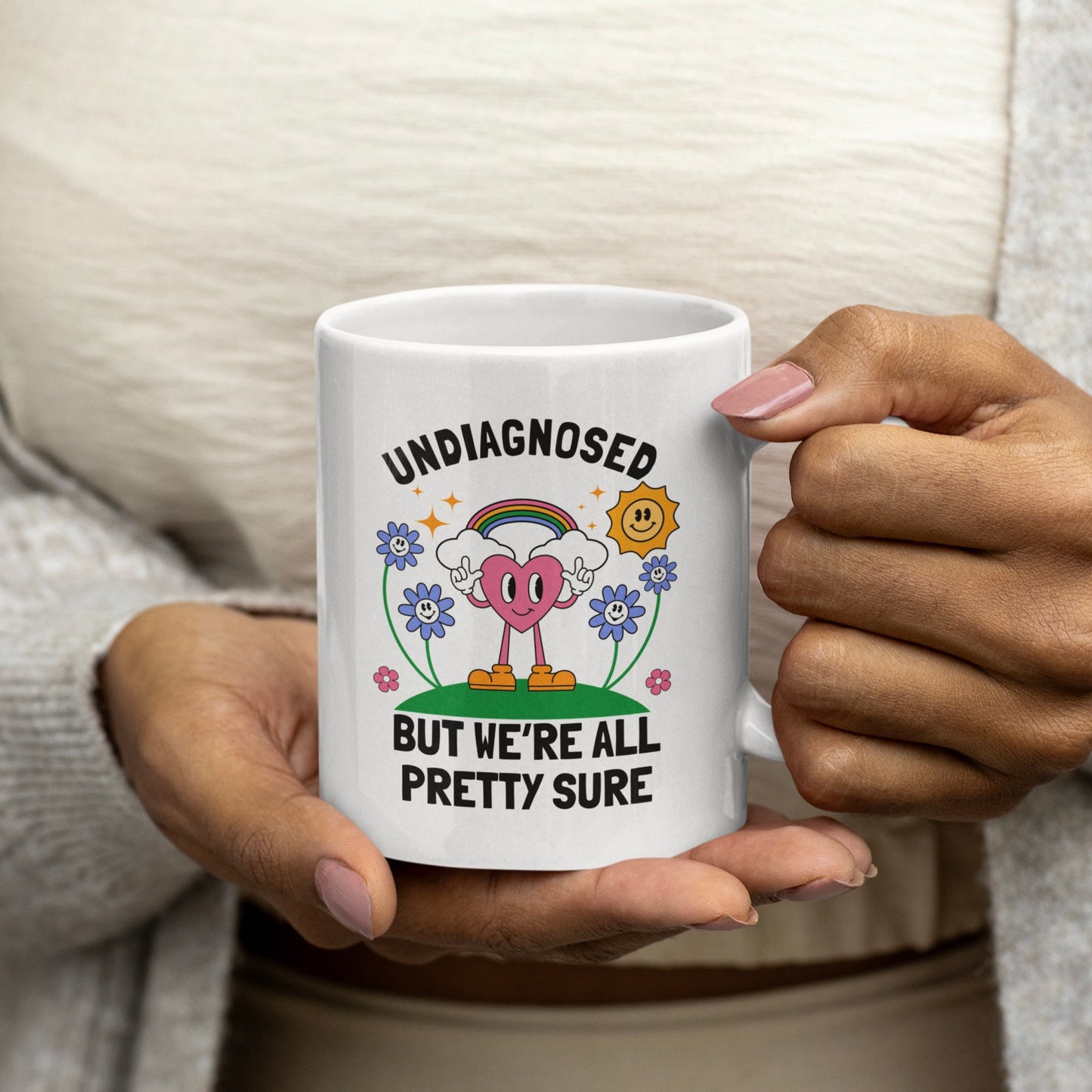 Undiagnosed But We’re all Pretty Sure Mug - ADHD - Autism