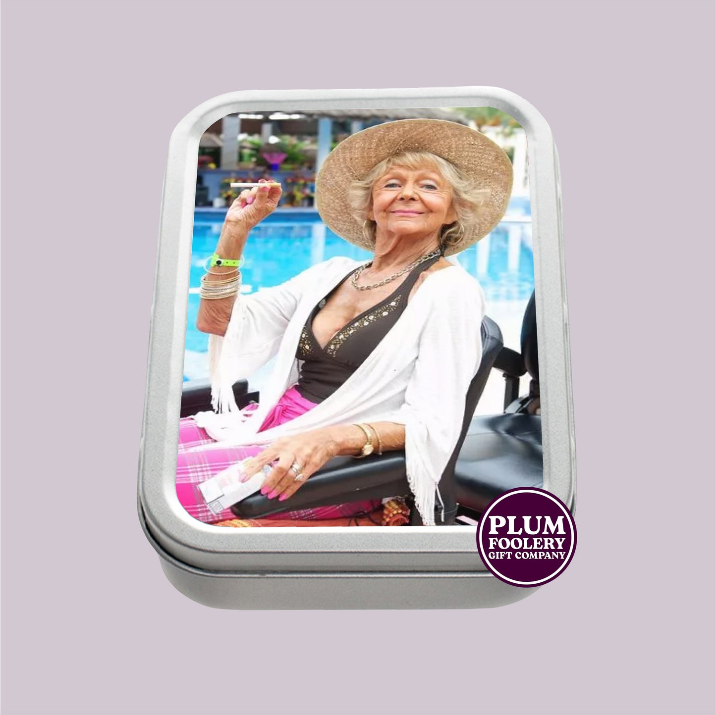 Benidorm Madge Harvey Small Pocket Tin