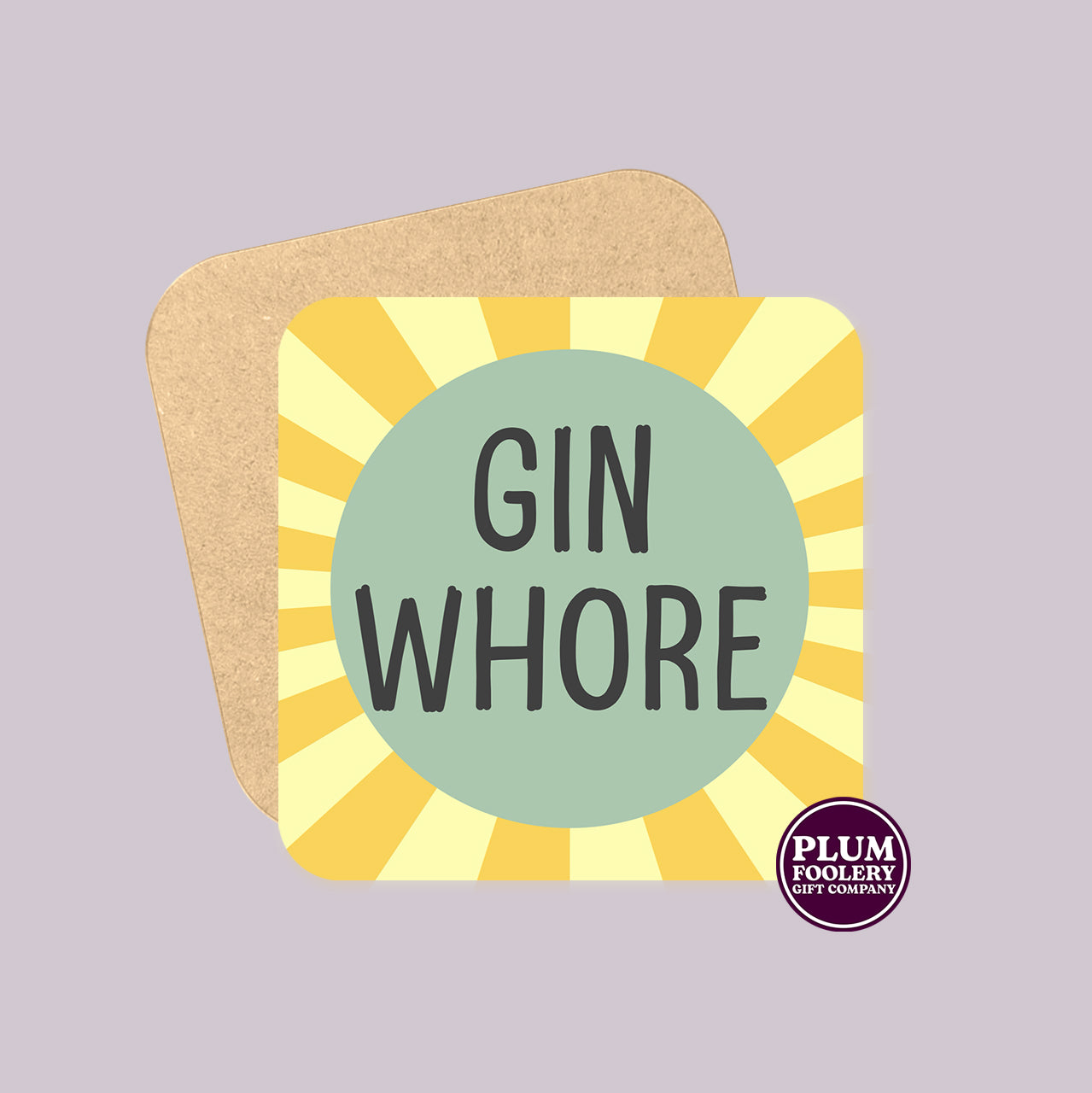 Gin Whore Coaster