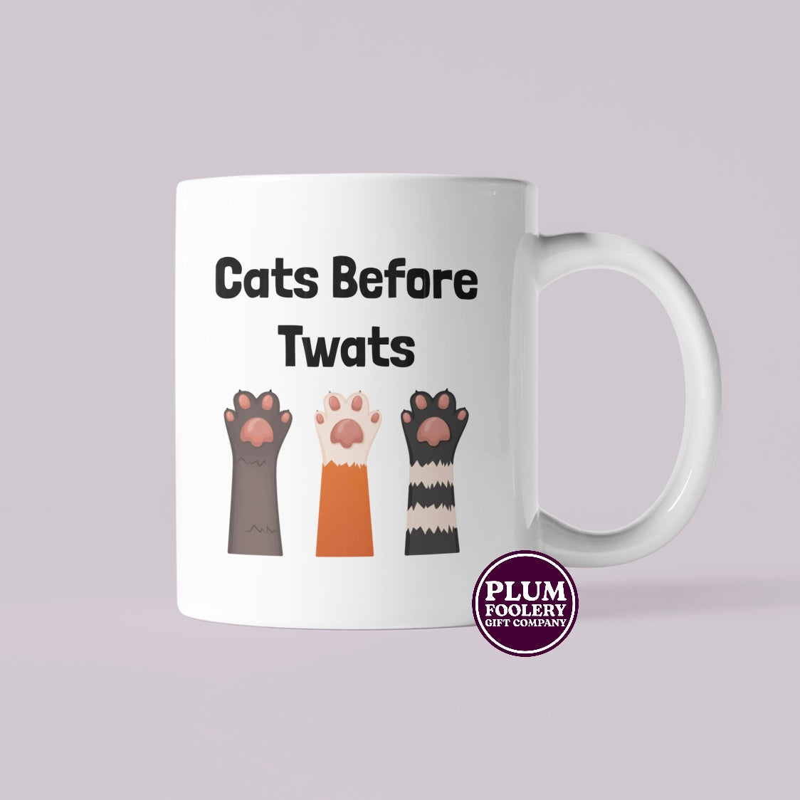 Cats Before Twats Mug