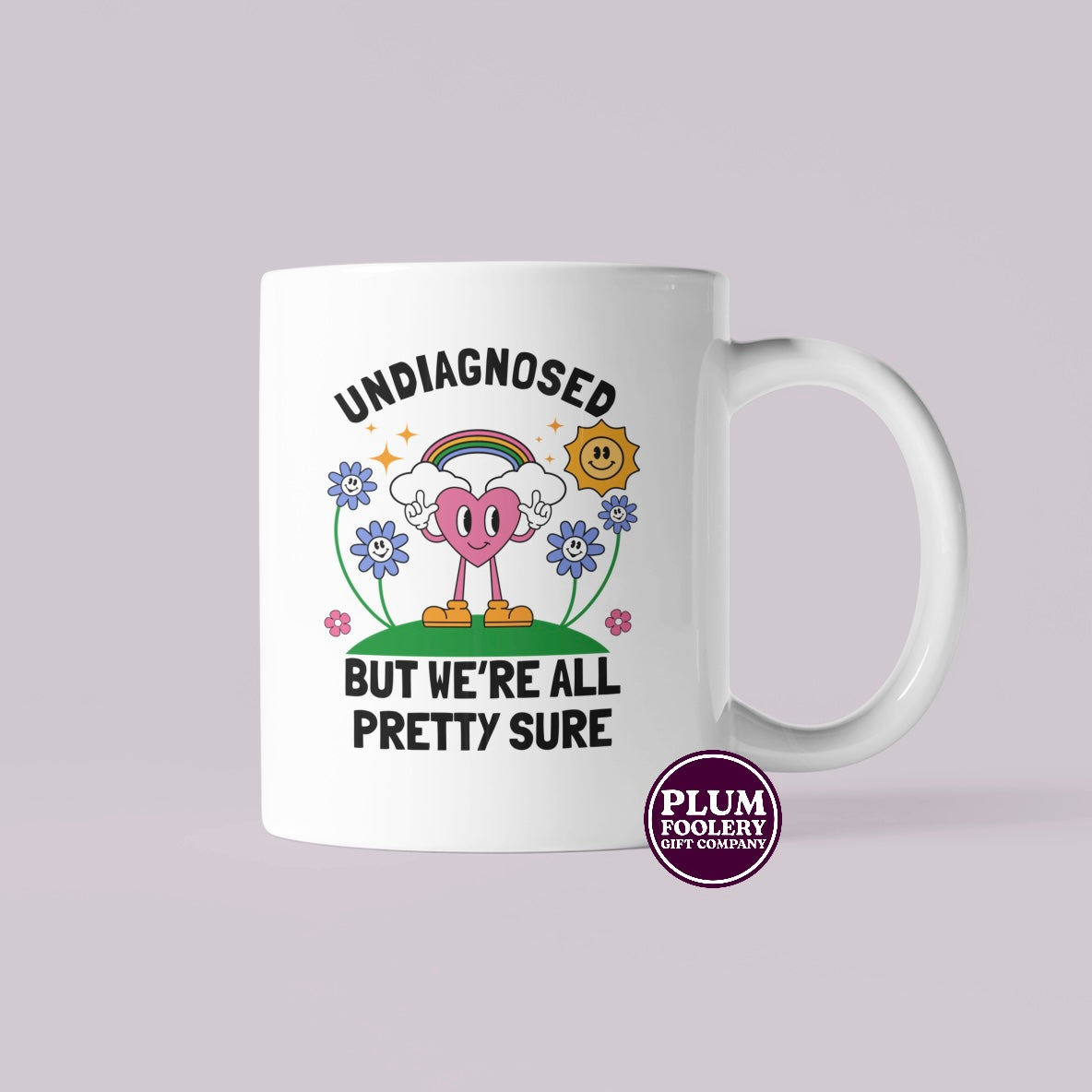 Undiagnosed But We’re all Pretty Sure Mug - ADHD - Autism