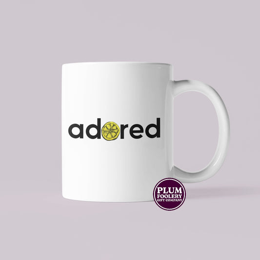 Adored Lemon Mug