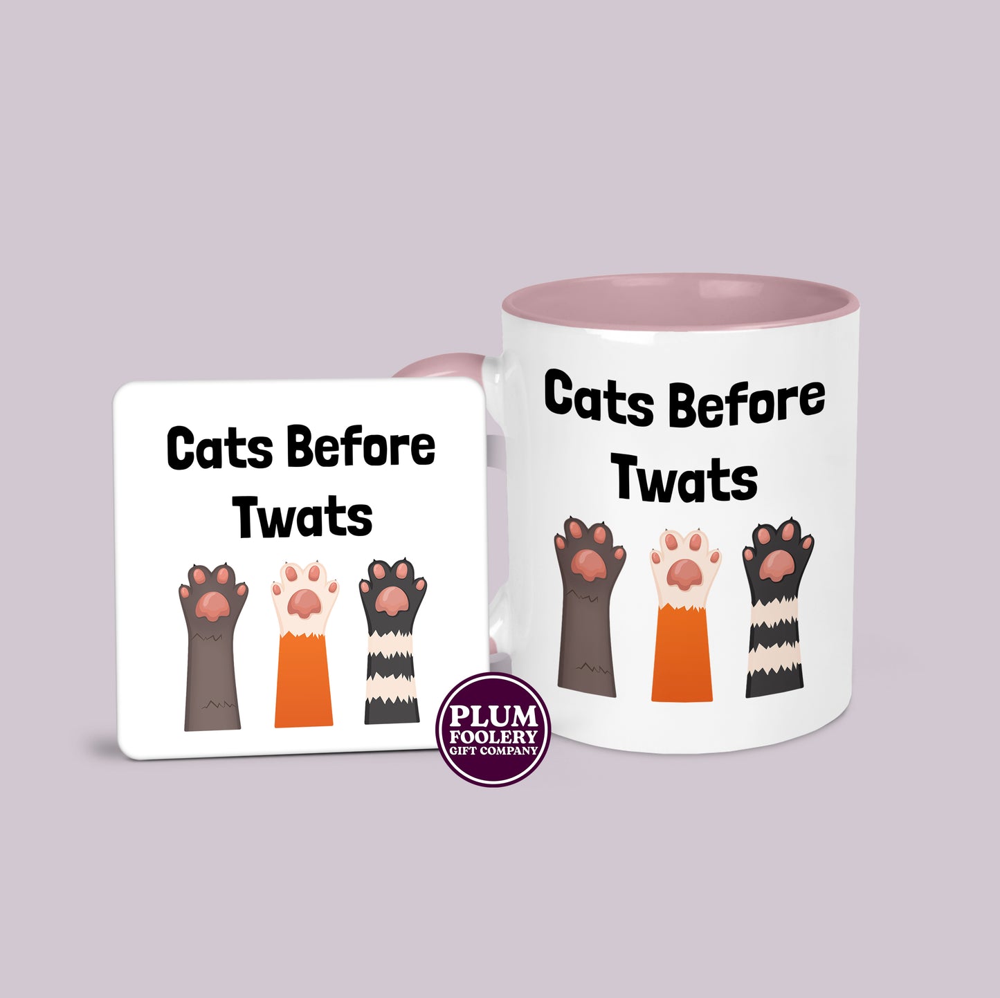 Cats Before Twats Mug