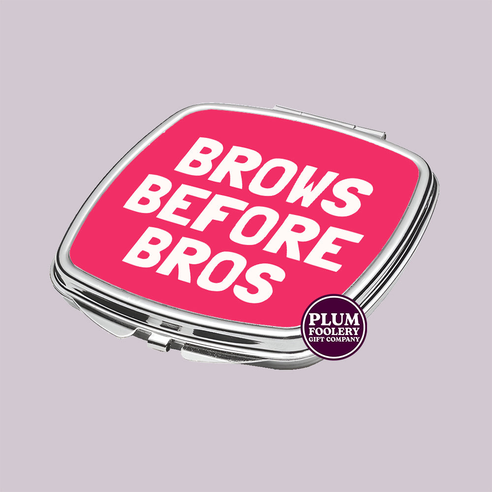 Brows Before Bros Compact Mirror