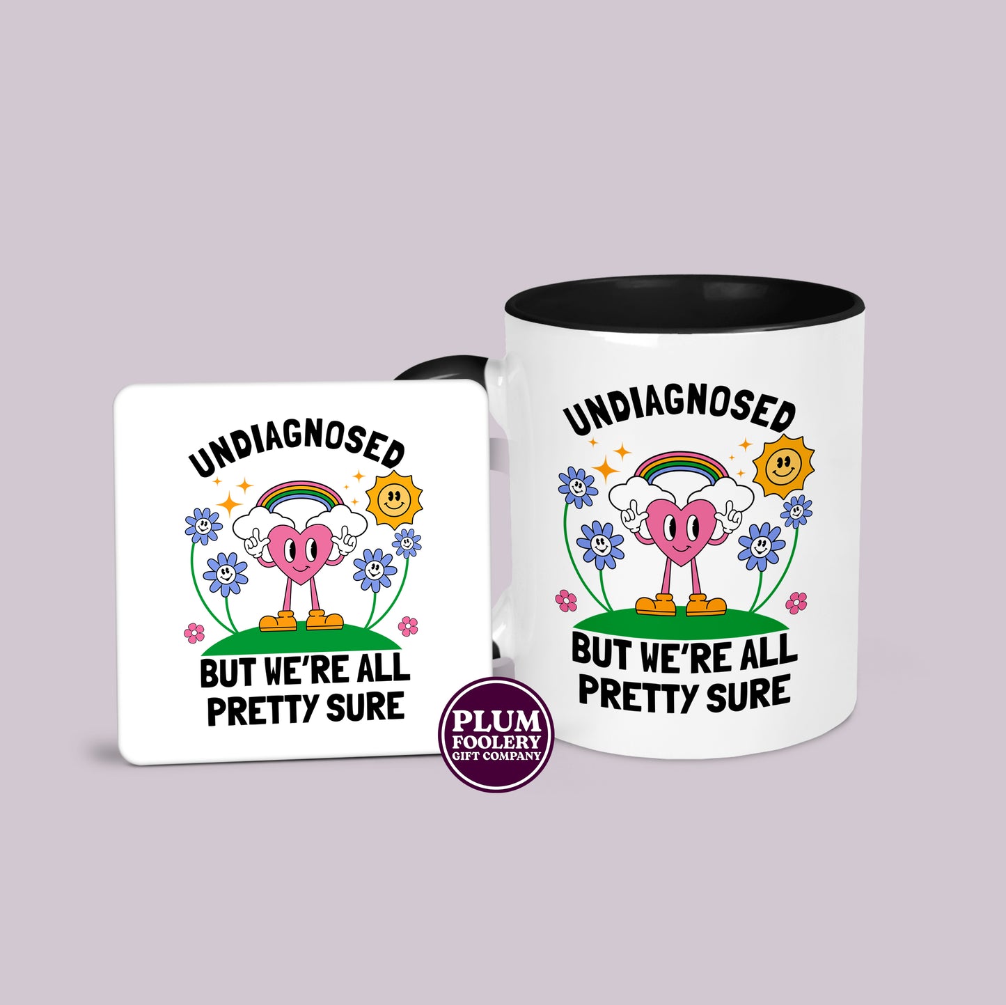 Undiagnosed But We’re all Pretty Sure Mug - ADHD - Autism