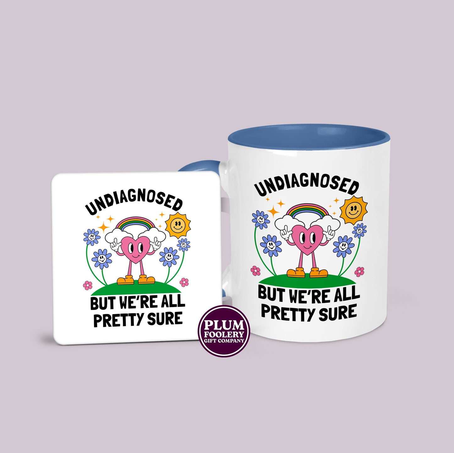 Undiagnosed But We’re all Pretty Sure Mug - ADHD - Autism