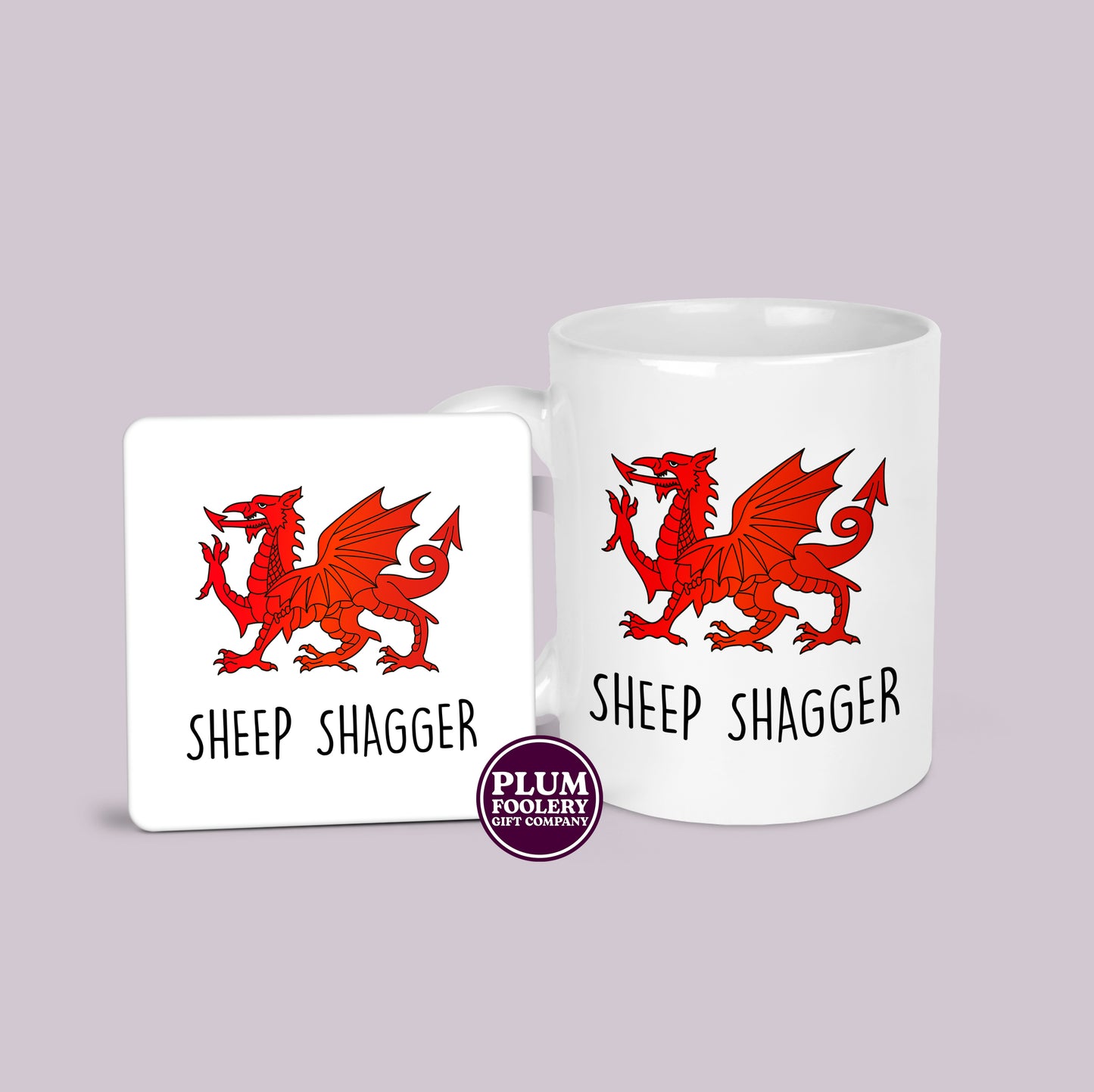 Sheep Shagger Mug Welsh Dragon