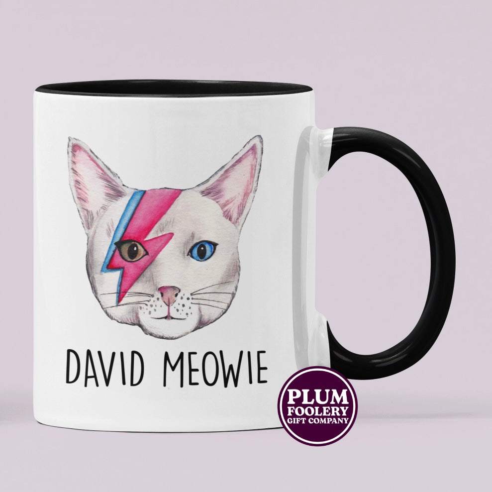 David Meowie Mug