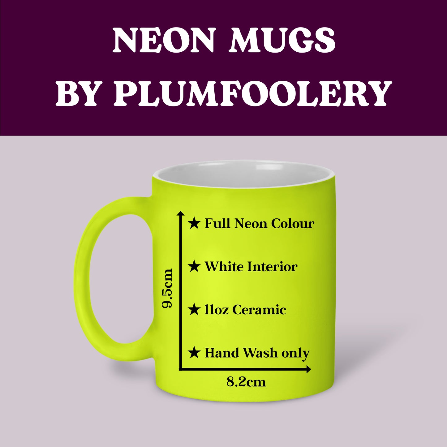 I am Very Busy and Very Important Neon Mug