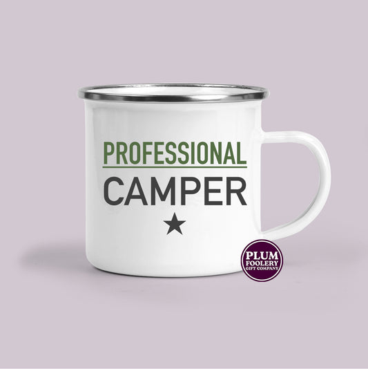 Professional Camper Enamel Mug for Outdoors