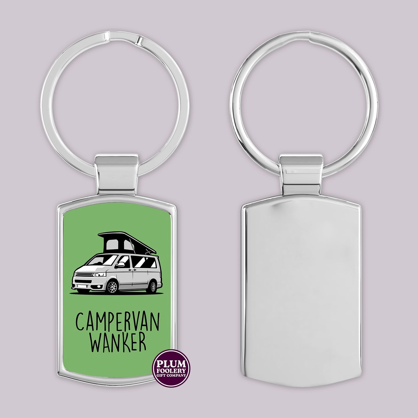 Campervan Wanker Keyring