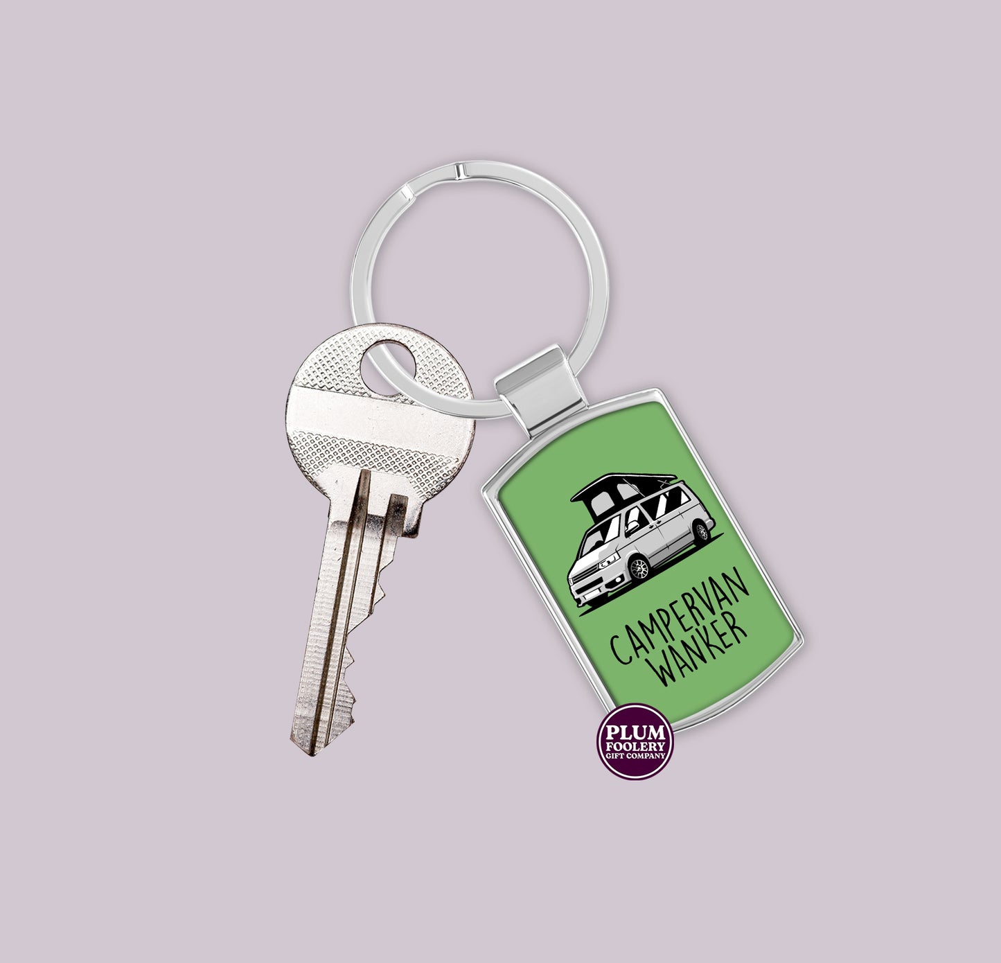 Campervan Wanker Keyring