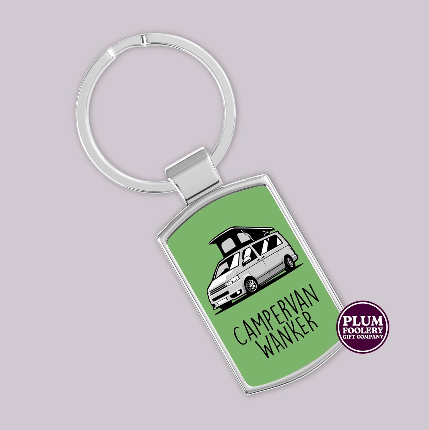 Campervan Wanker Keyring