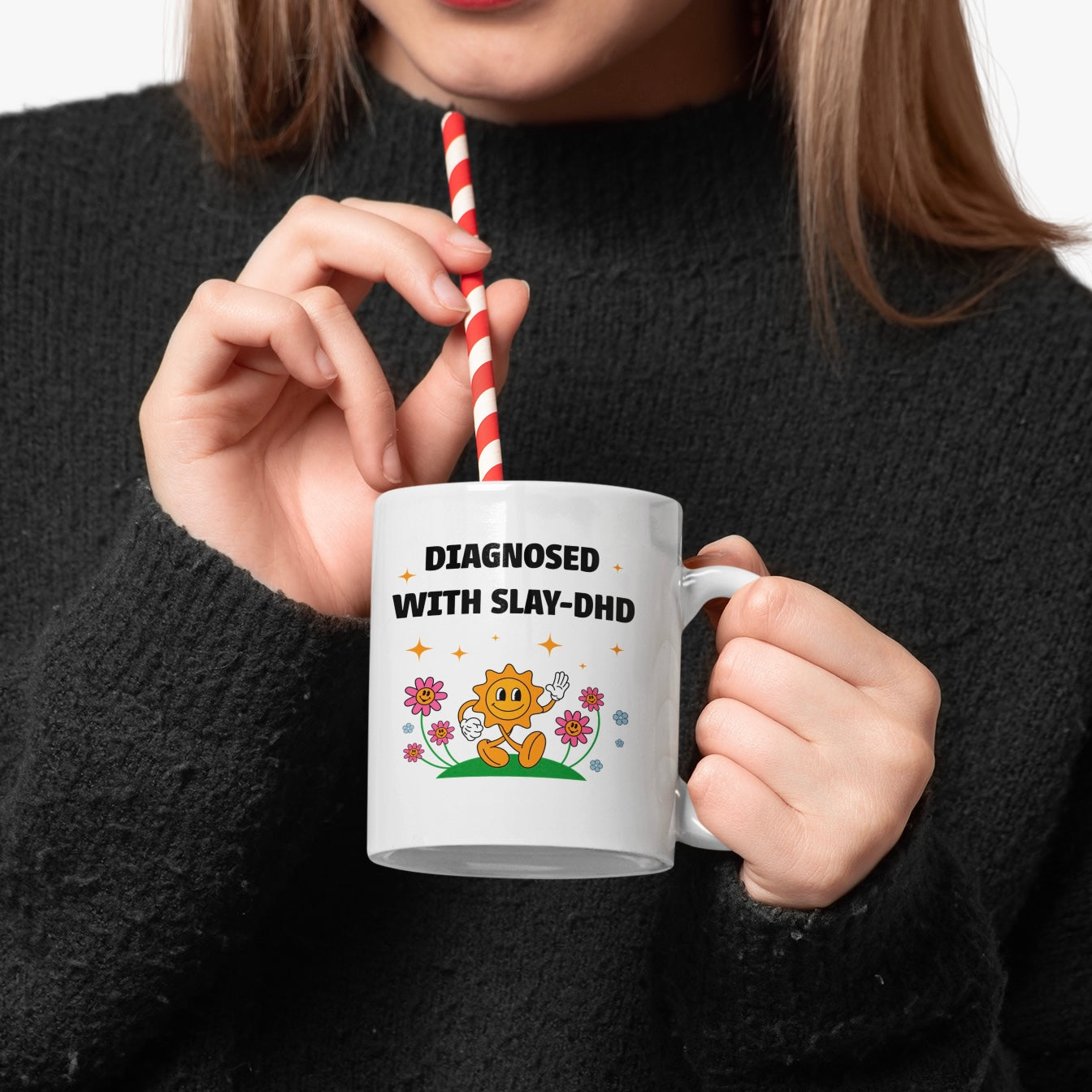 Diagnosed with SLAY-DHD - ADHD Mug