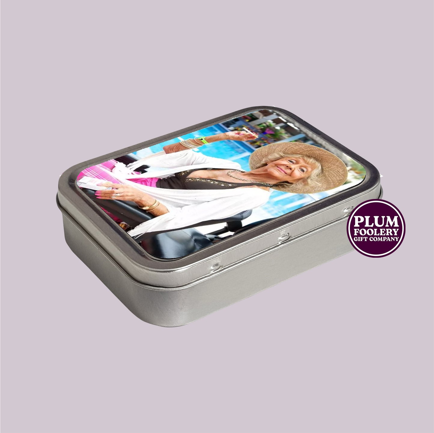 Benidorm Madge Harvey Small Pocket Tin