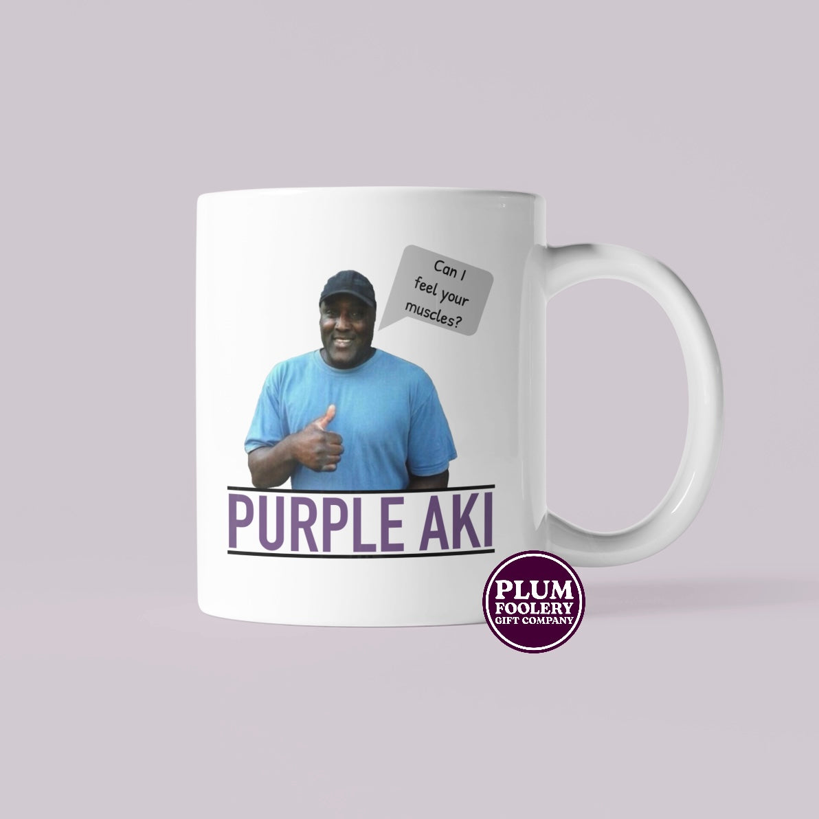 Purple Aki Mug - Gym Pest from the North West