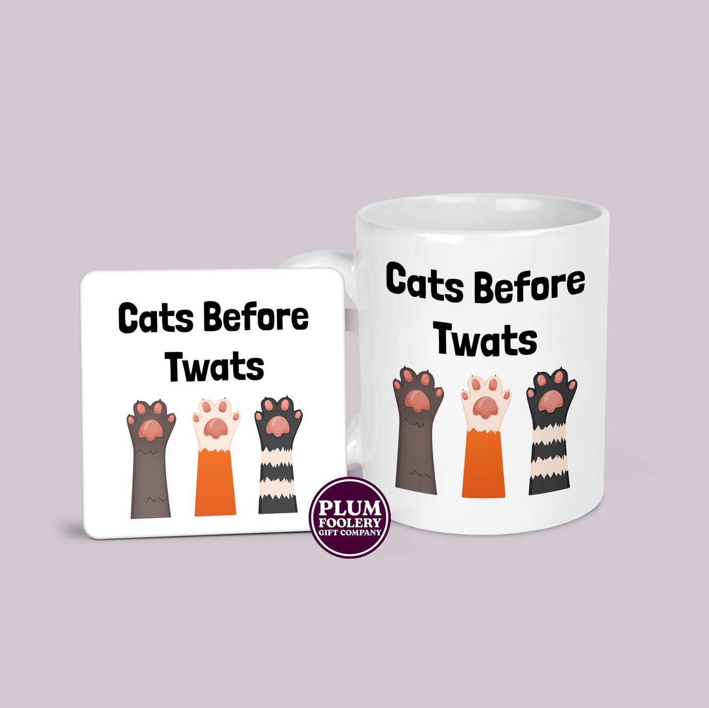 Cats Before Twats Mug
