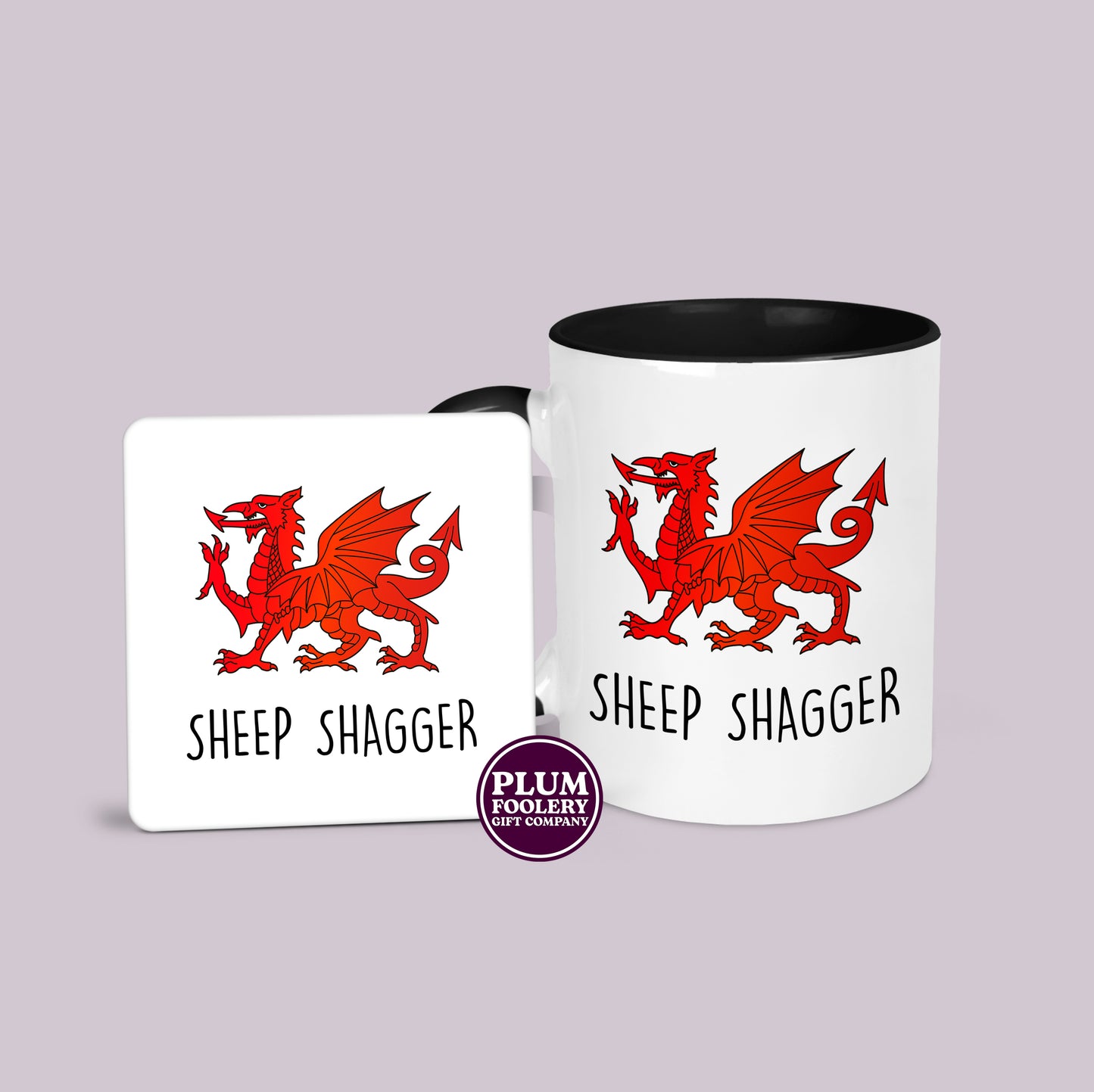Sheep Shagger Mug Welsh Dragon