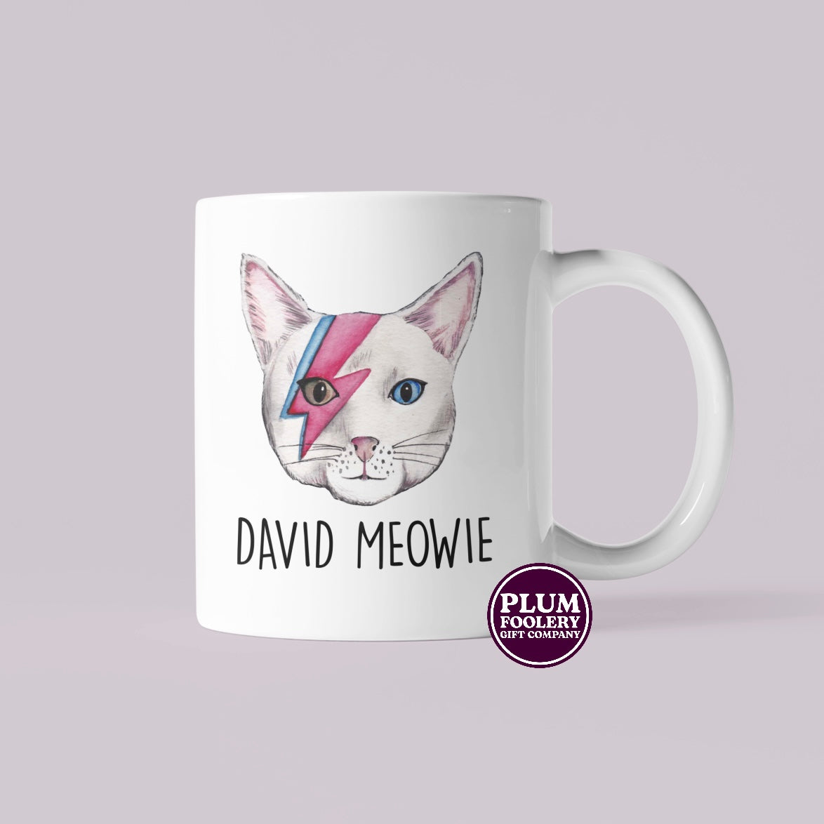 David Meowie Mug