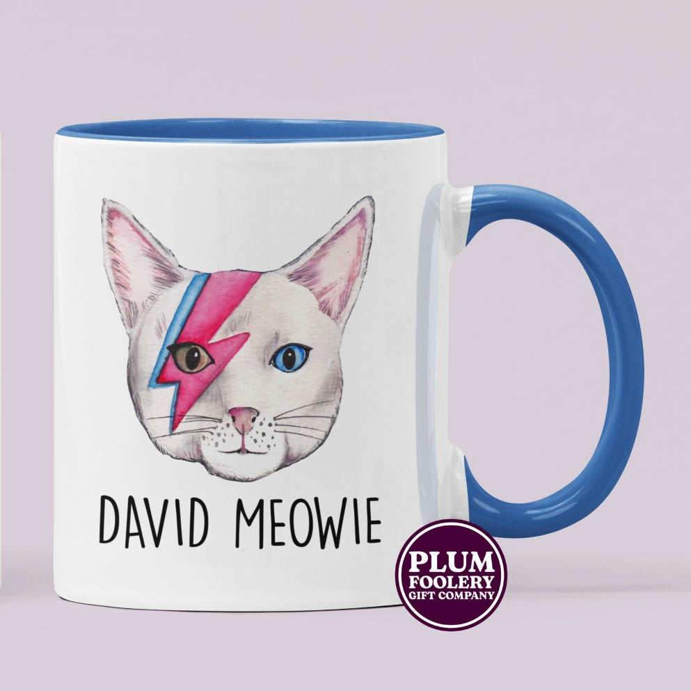 David Meowie Mug
