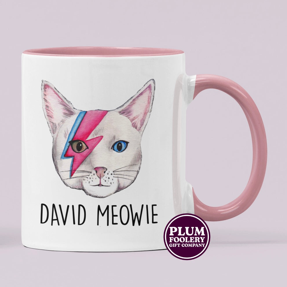 David Meowie Mug